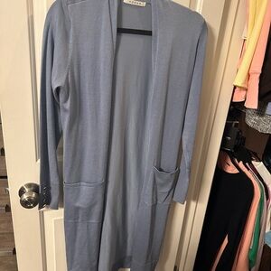 Cyrus Soft Blue Knit Cardigan